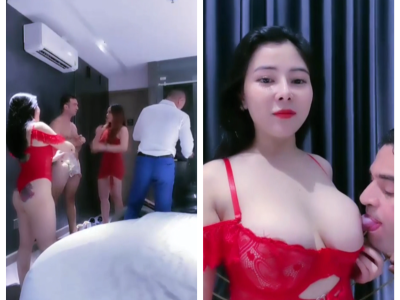 Phim sex HD dâm nữ Hà My đại chiến buồi tây cùng chị gái